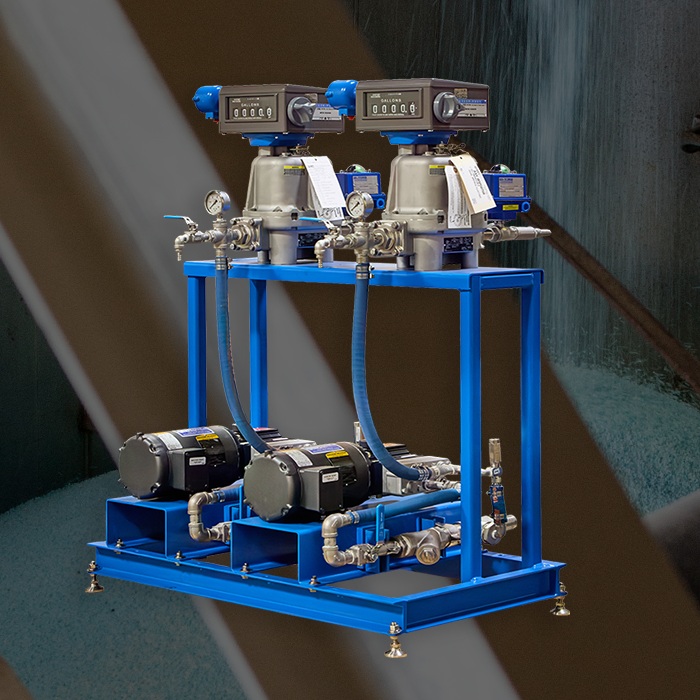 Murray Equipment Introduces New Dual Dry Impregnation Pump & Meter Stand for Dry Fertilizer Blending Operations